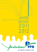 Couverture du rapport d'activité 2011-2012