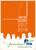 Couverture du rapport d'activité 2017-2018