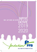 Couverture du rapport d'activité 2019-2020