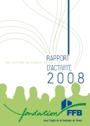 Couverture du rapport d'activité 2008
